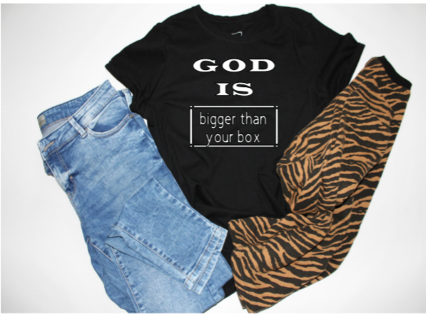 God is Bigger Women's Everyday T-shirt