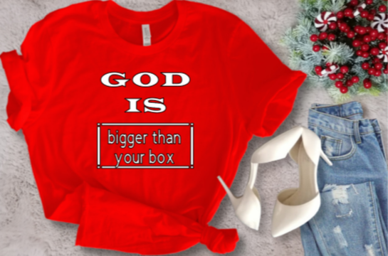 God is Bigger Women's Everyday T-shirt