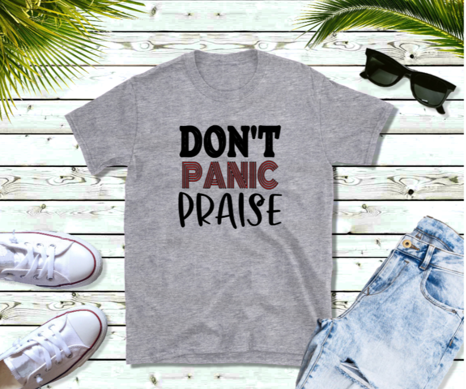 Don't Panic Praise Everyday Men's T-shirt